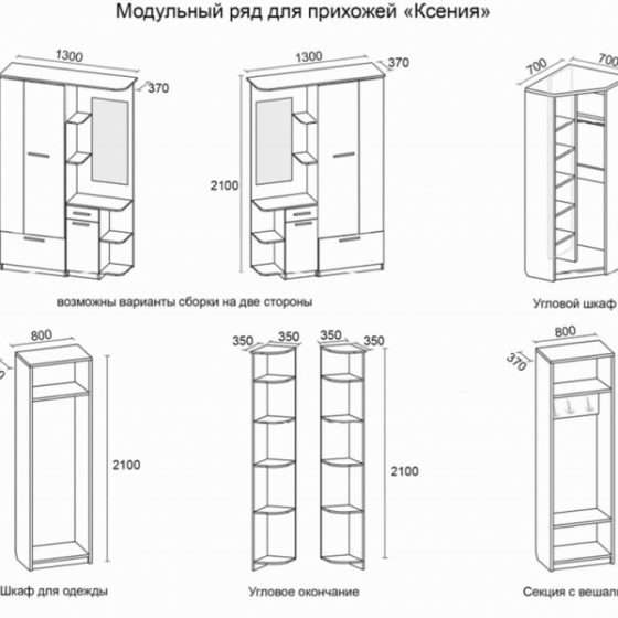 Сборка прихожей франк пошаговая инструкция